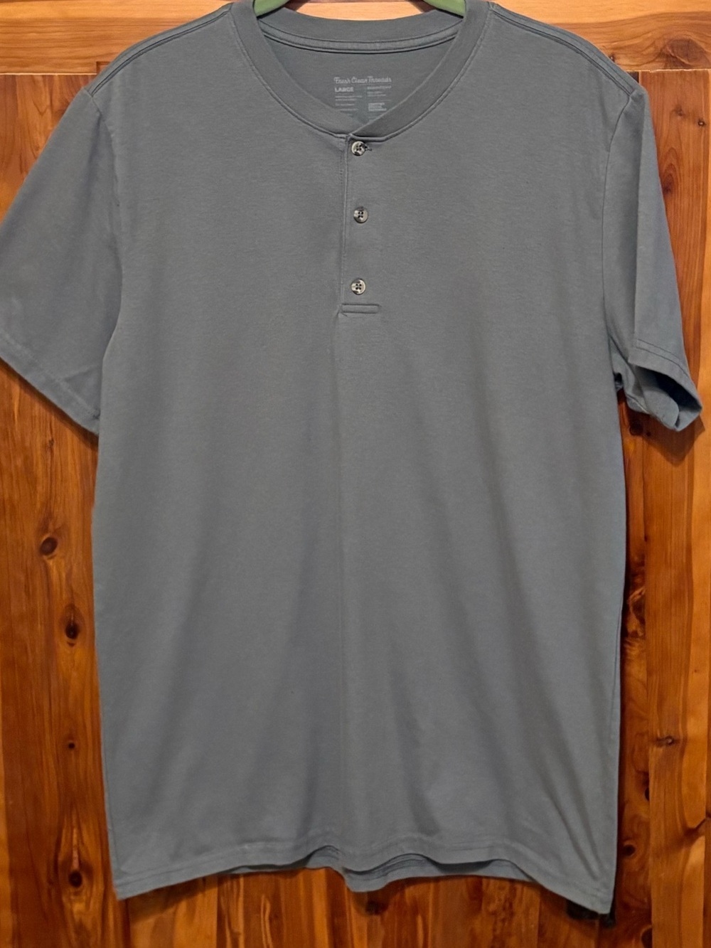 Fresh Clean Threads Henley Tee